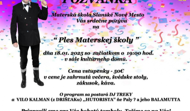 Ples Materskej školy